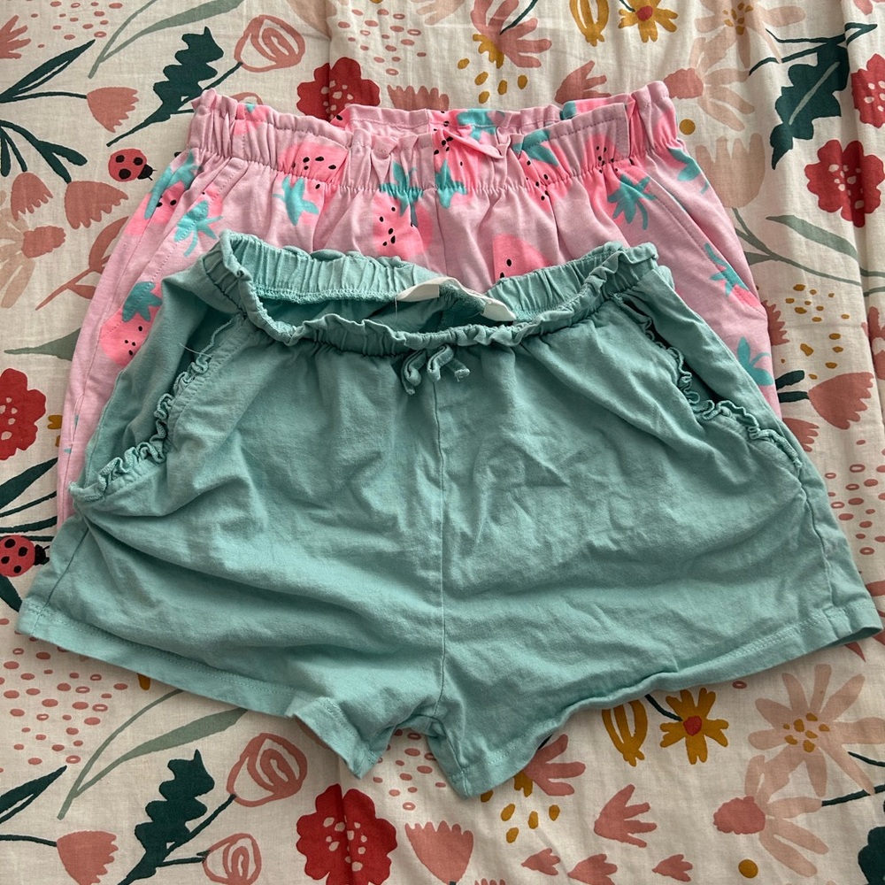 H&M Kids Shorts Set - Pink and Green